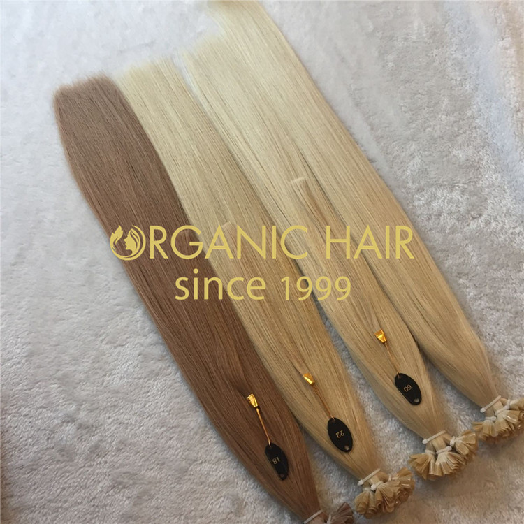 Hair extensions to order--High quality U tip hair extensions C13